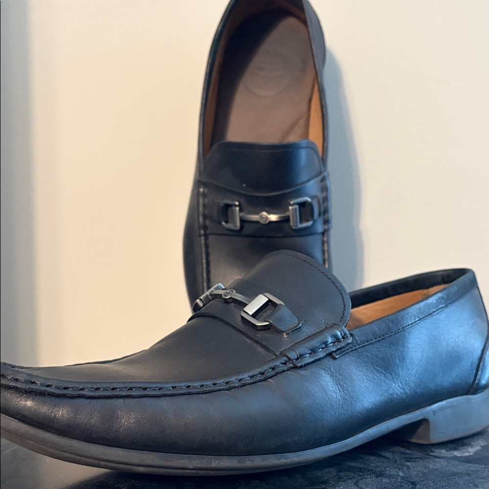 Peter Millar Men's Black Loafers